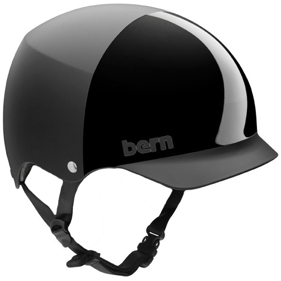 Bern Baker Hard Hat Summer Skate/Bike Helmet, XXL, All Black Everythin